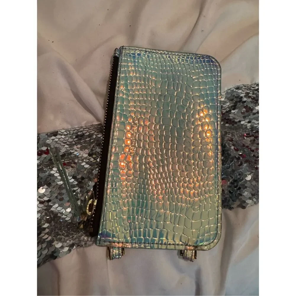 Bandolier Ariel pearl iridescent crossbody pouch/bag purse